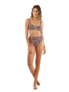 Sun-Kissed Panther Ebba Top & Sun-Kissed Panther Moon Bay Bottom High Waist Bottom