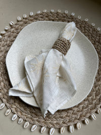 Coast Napkin Ring Set x 4