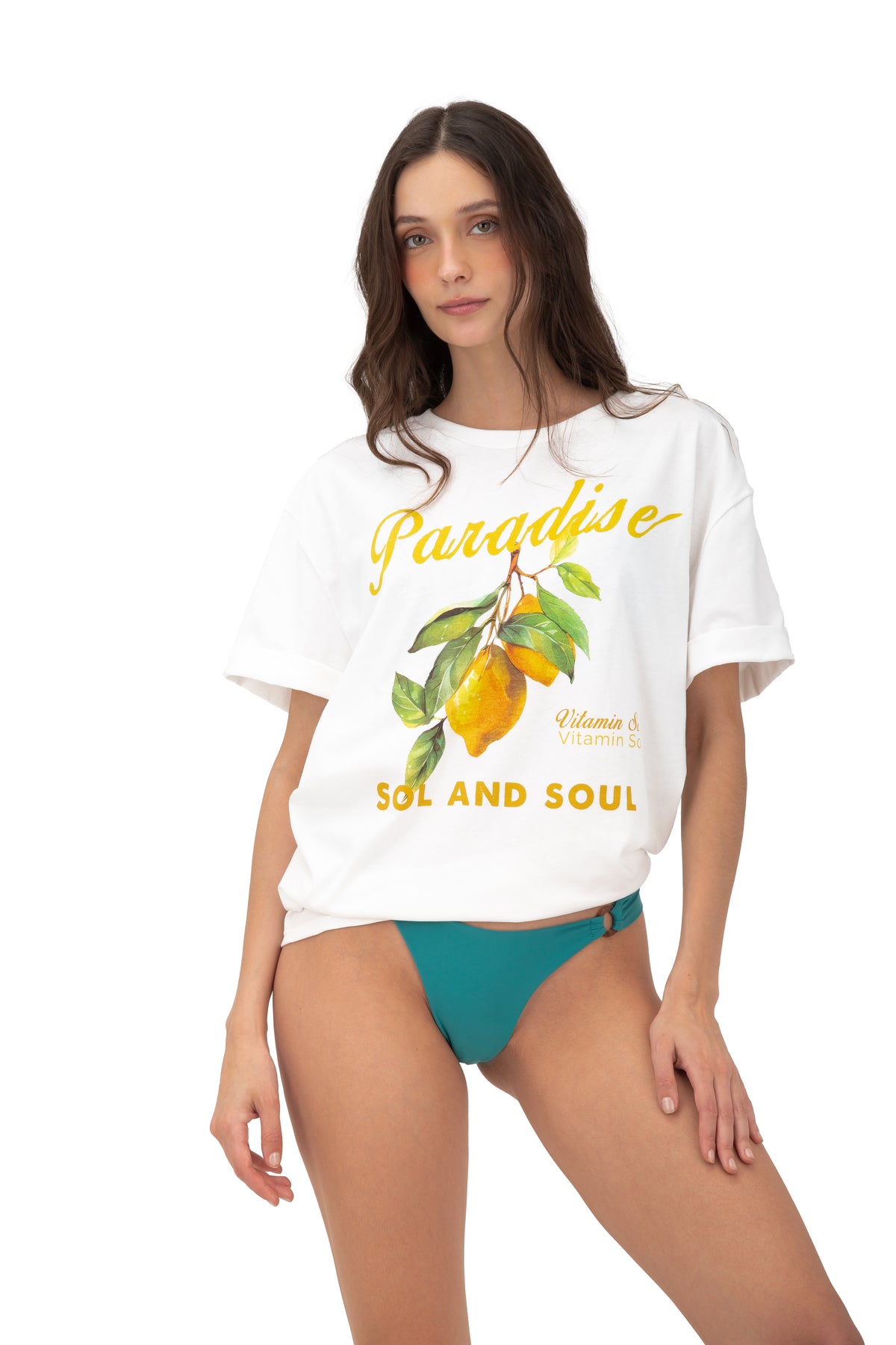 Paradise Splash Oversize T-Shirt