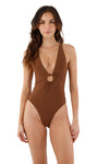 Earth Brown Hoop Misha One Piece