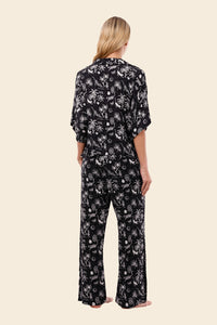 PRE VENTA Black Sunset Dreams Laze Pijama Shirt And Pants