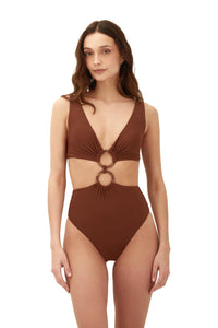 PRE VENTA Earth Brown Danza One Piece
