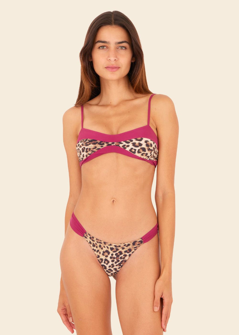 PRE VENTA Wavy Animal Burgundy Halo Top