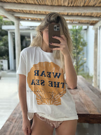 Malai x Anthropologie Wearseawhite Overside T-shirt