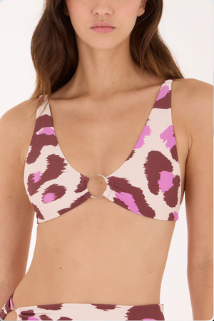 Amber Leopard Zali Top