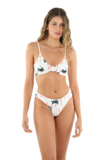 TEXTURED PEACH SELVA CONNECTION TOP & PARAMOUNT BOTTOM