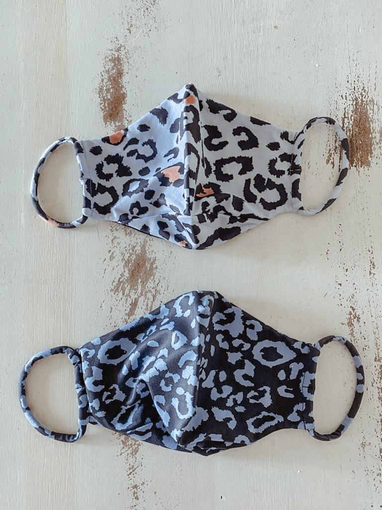 PACK DE 2 MASCARILLAS CHEETAH PEACH Y WILD BLUE